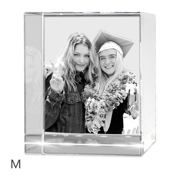 3D Crystal Rectangle-Medium Portrait (Upload Your Picture)