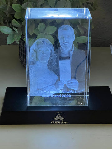 custom 3d crystal