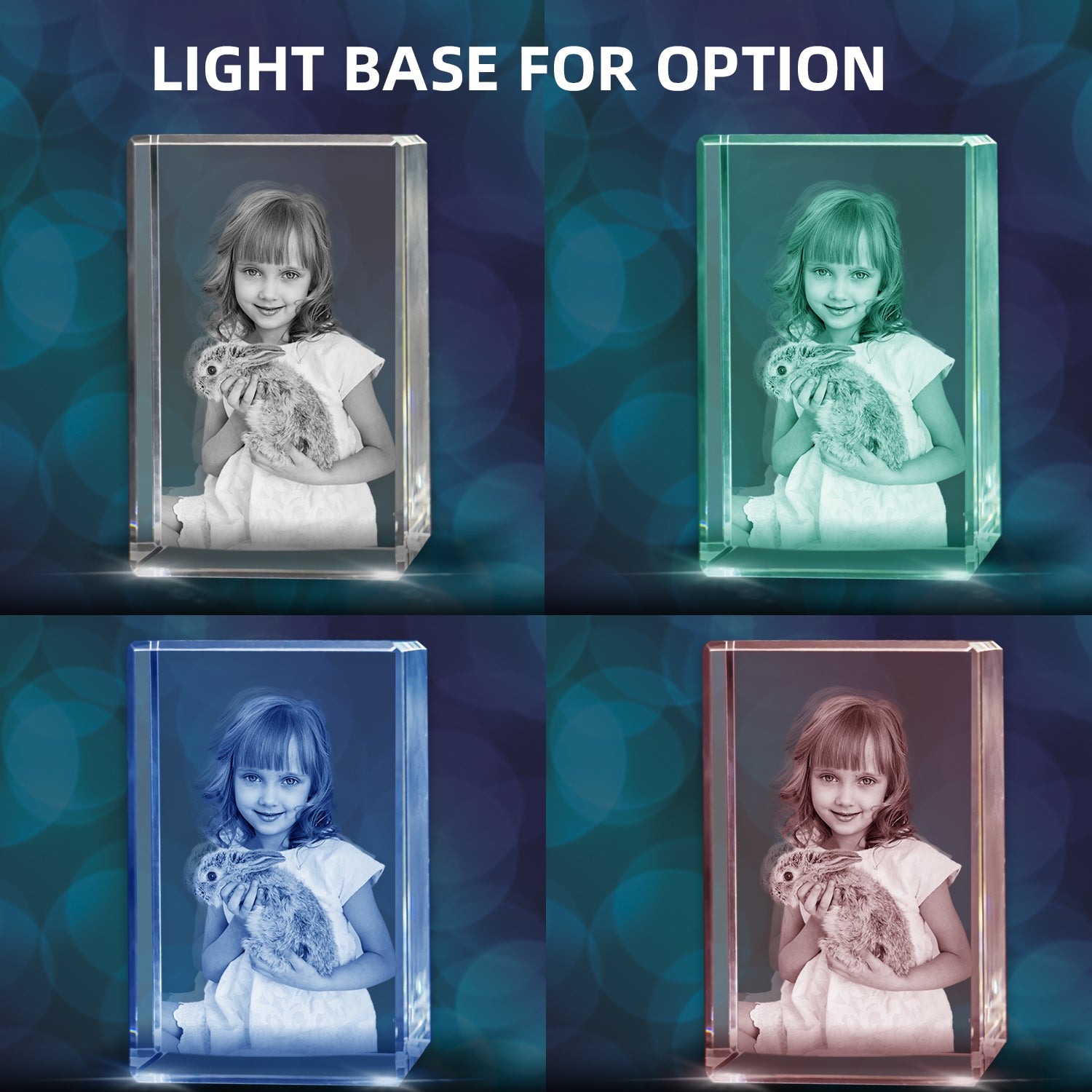 3D Crystal photo