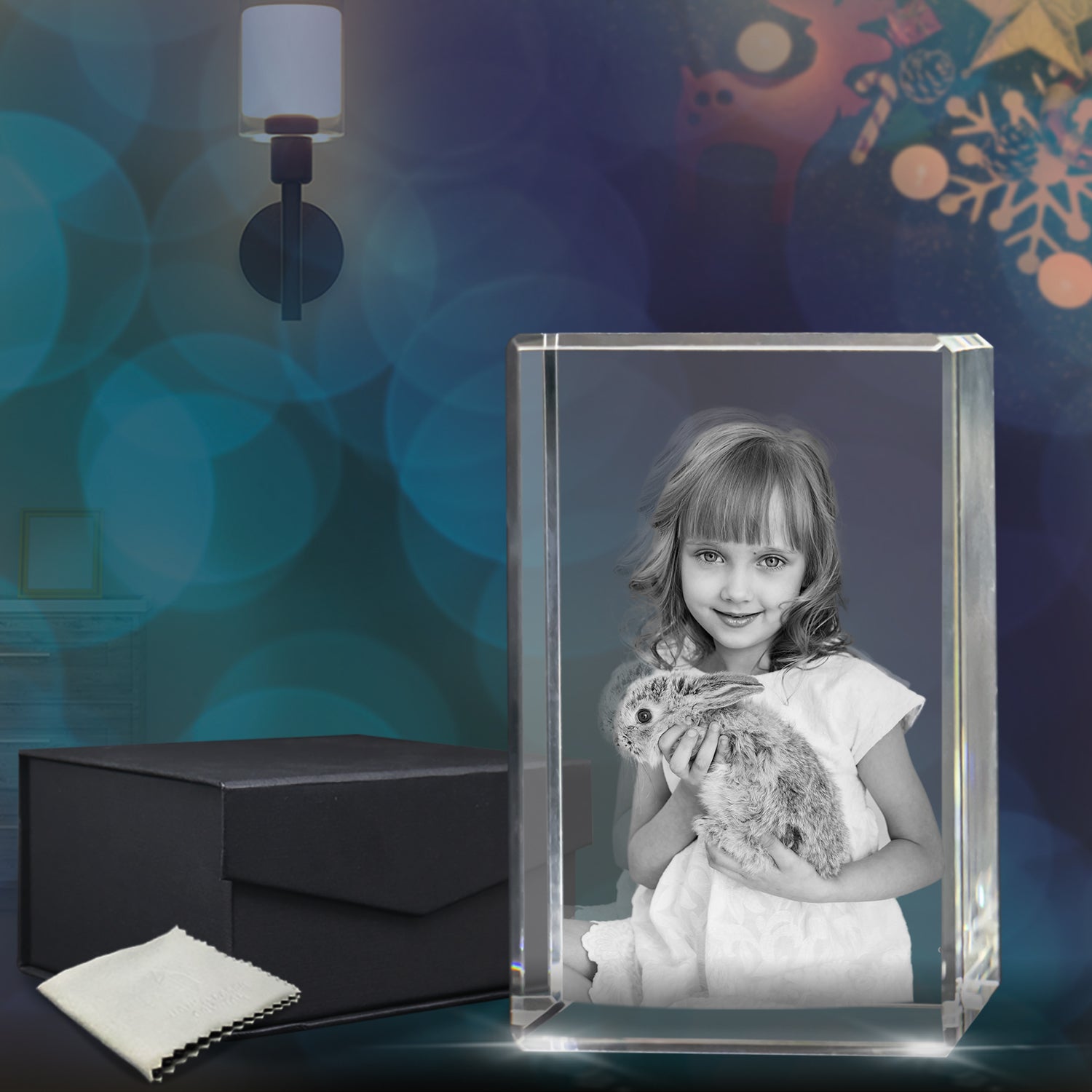 Personalized 3D Custom Rectangle Crystal