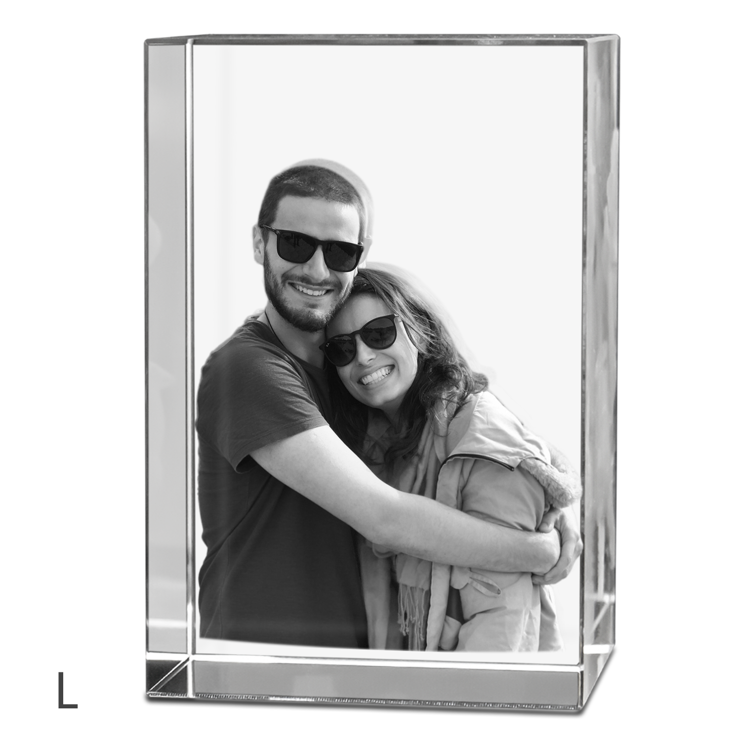 3D Crystal Rectangle-Large Portrait (Upload Your Picture)