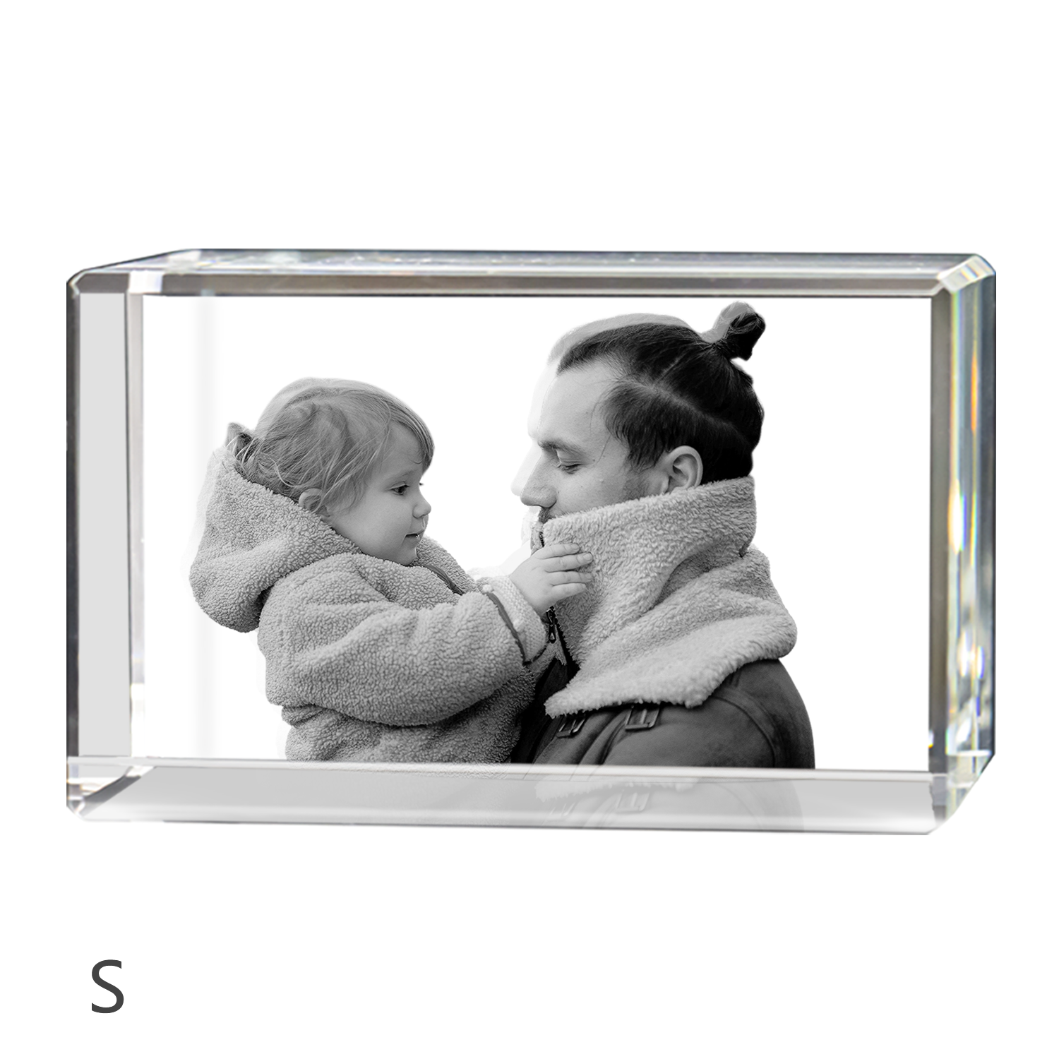 3D Crystal Rectangle-Small (Upload Your Picture)