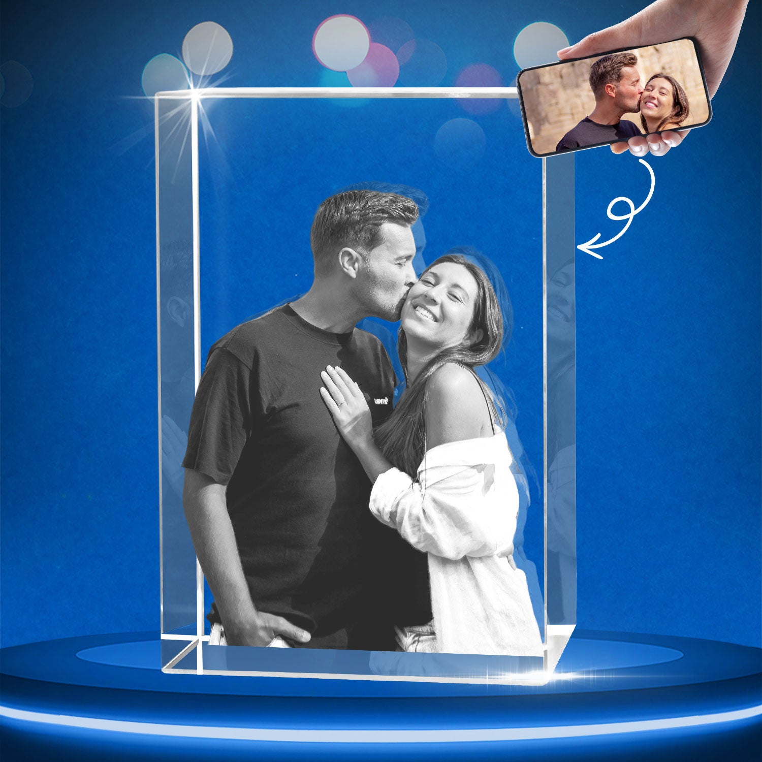Personalized 3D Crystal Photo Gift