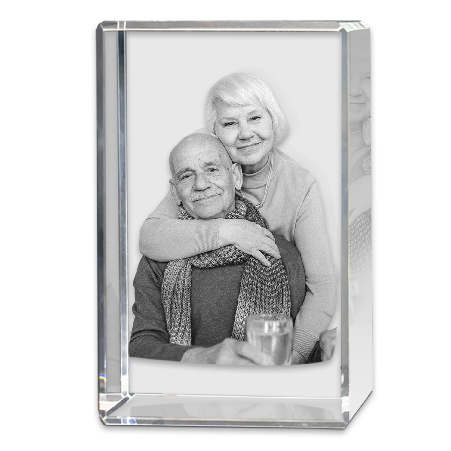 3D Crystal Rectangle-Small Portrait (Upload Your Picture)
